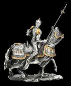 Zinn Figur - Ritter Mit Pferd Und Erhobener Lanze 2 Zinn Figur - Ritter Mit Pferd Und Erhobener Lanze -Veronese 2D FS24353 Zinn Figur Ritter mit Pferd und erhobener Lanze 4 1280x1280