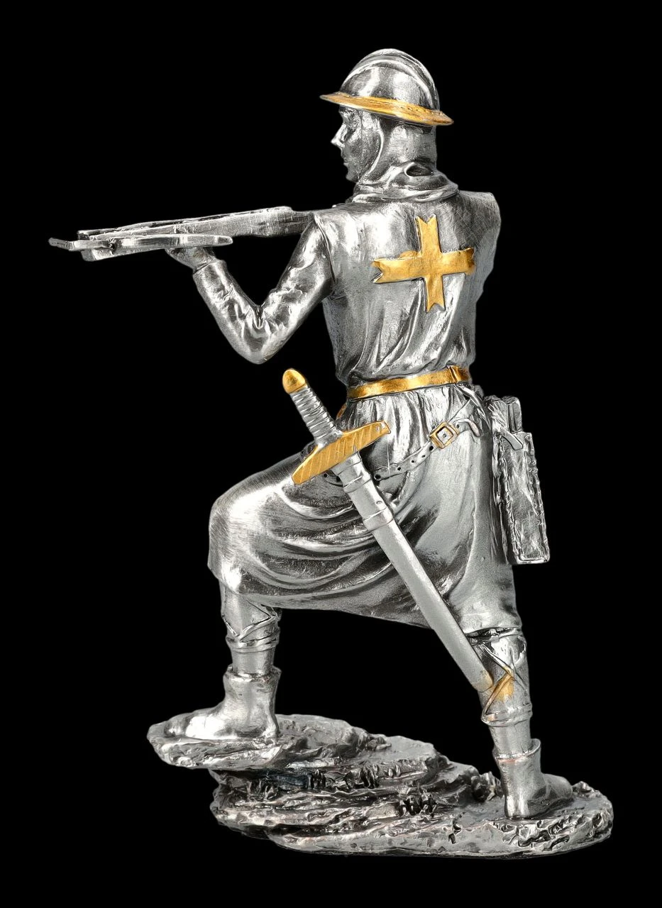 Zinn Figur - Kreuzritter mit Armbrust Zinn Figur - Kreuzritter Mit Armbrust -Veronese 2D FS24357 Zinn Figur Kreuzritter mit