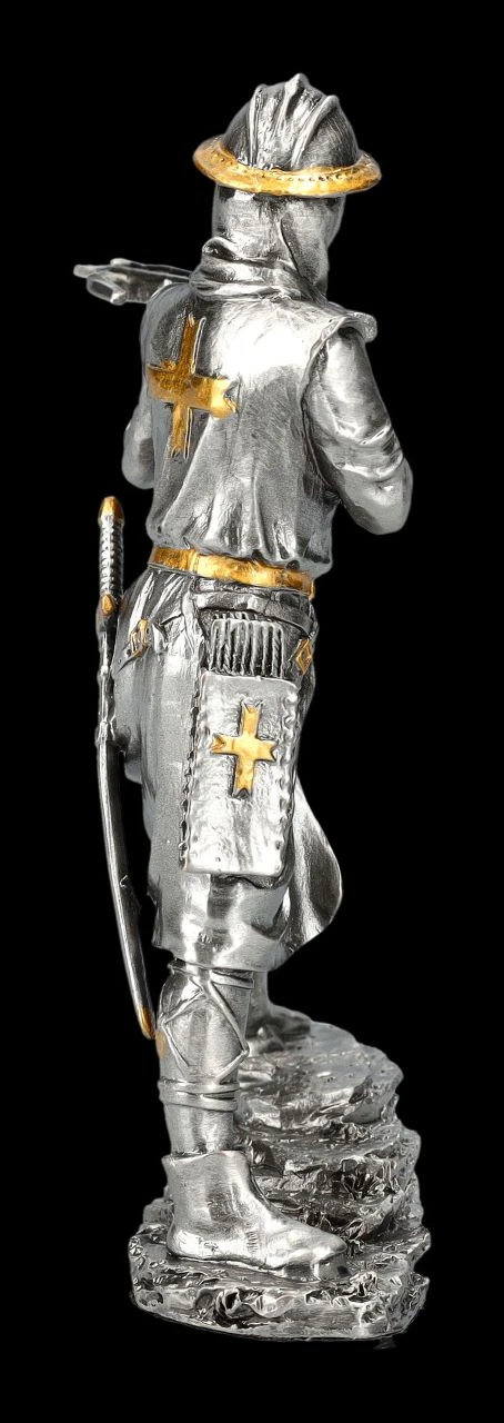 Zinn Figur - Kreuzritter mit Armbrust Zinn Figur - Kreuzritter Mit Armbrust -Veronese 2D FS24357 Zinn Figur Kreuzritter mit