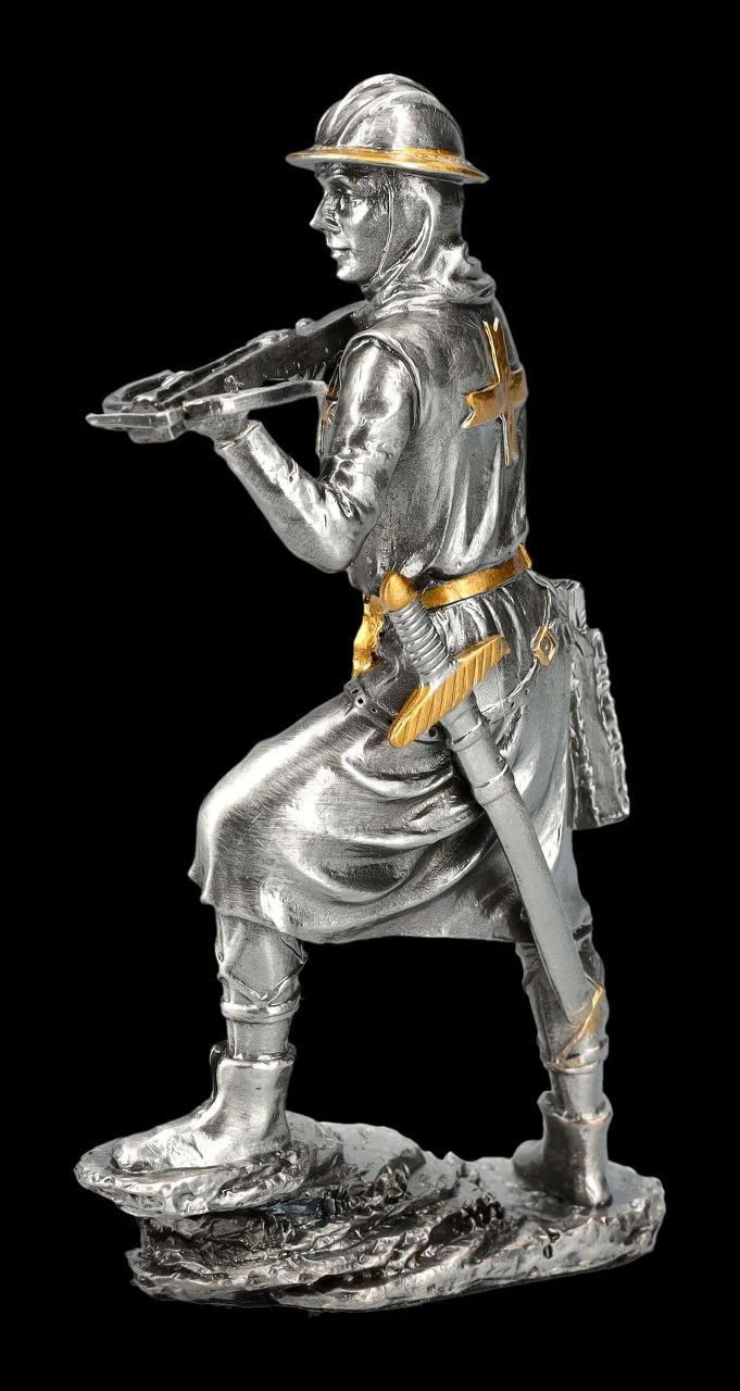Zinn Figur - Kreuzritter mit Armbrust Zinn Figur - Kreuzritter Mit Armbrust -Veronese 2D FS24357 Zinn Figur Kreuzritter mit