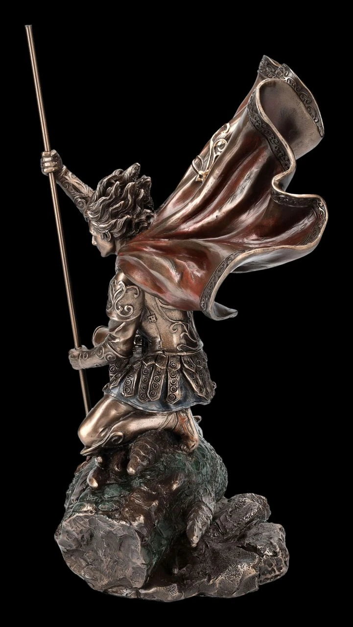 Heiliger Georg Figur mit Drachenkopf Heiliger Georg Figur Mit Drachenkopf -Veronese 2D FS24430 Heiliger Georg Figur mit