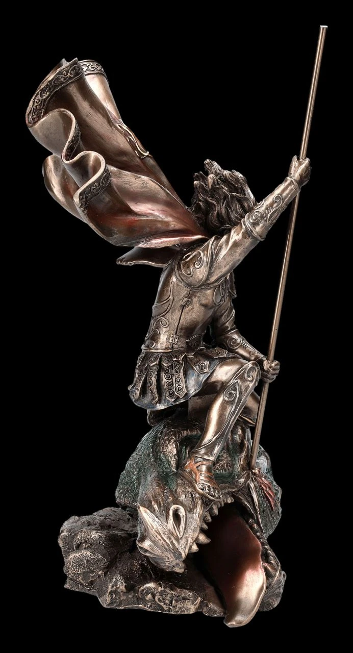 Heiliger Georg Figur mit Drachenkopf Heiliger Georg Figur Mit Drachenkopf -Veronese 2D FS24430 Heiliger Georg Figur mit