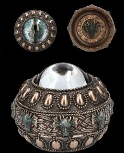 Schatulle - Blaues Drachenauge