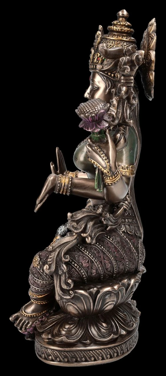 Lakshmi Figur sitzt auf Lotusthron Lakshmi Figur Sitzt Auf Lotusthron -Veronese 2D FS24818 Lakshmi Figur sitzt auf Lotusbl