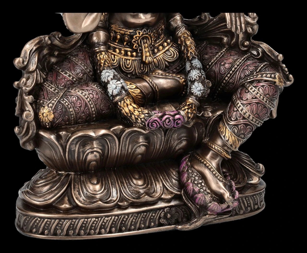 Lakshmi Figur sitzt auf Lotusthron Lakshmi Figur Sitzt Auf Lotusthron -Veronese 2D FS24818 Lakshmi Figur sitzt auf Lotusbl