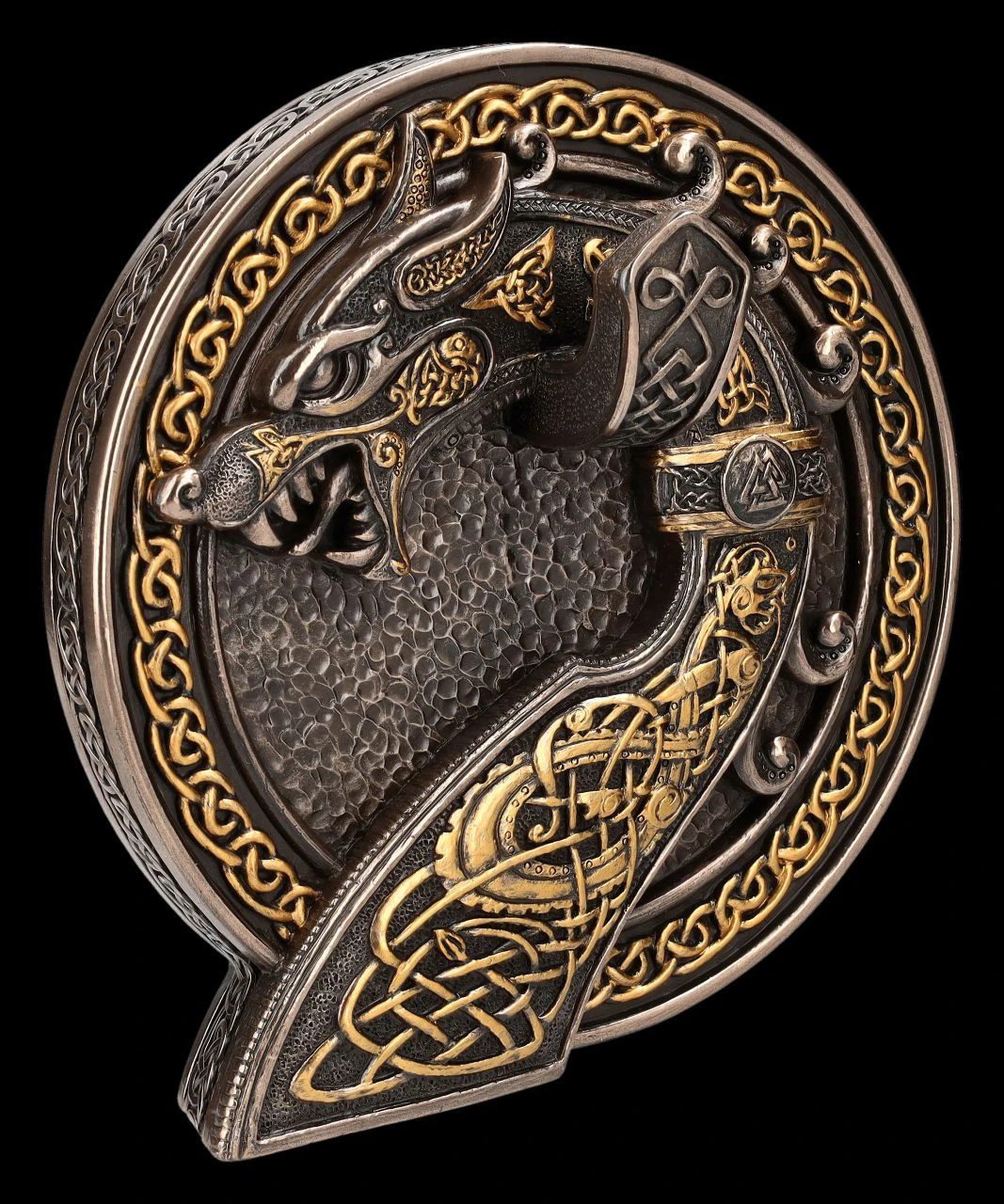 Wandhaken Wikinger - Keltischer Drache Wandhaken Wikinger - Keltischer Drache -Veronese 2D FS24819 Wandhaken Wikinger Keltischer