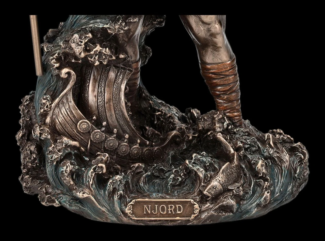 Njörd Figur - Germanischer Gott des Windes & Meeres Njörd Figur - Germanischer Gott Des Windes & Meeres -Veronese 2D FS24822 Njord Figur Germanischer Gott des Windes und