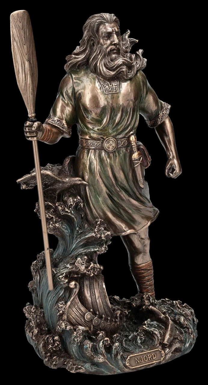 Njörd Figur - Germanischer Gott des Windes & Meeres Njörd Figur - Germanischer Gott Des Windes & Meeres -Veronese 2D FS24822 Njord Figur Germanischer Gott des Windes und