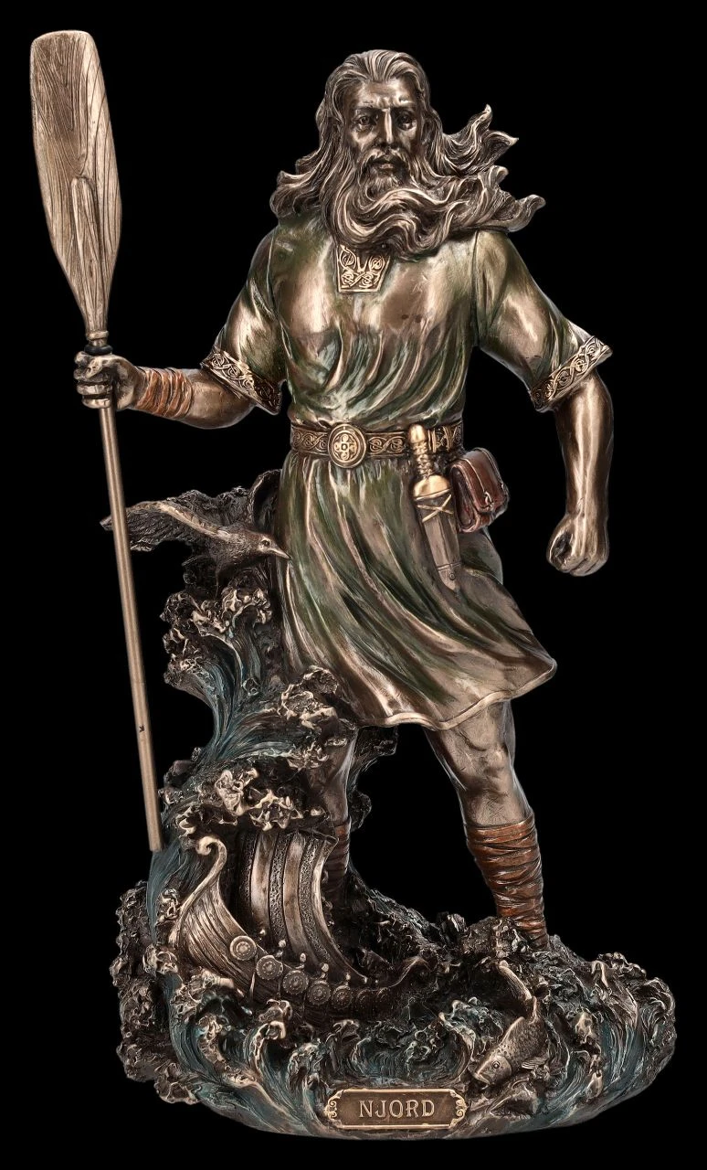 Njörd Figur - Germanischer Gott des Windes & Meeres Njörd Figur - Germanischer Gott Des Windes & Meeres -Veronese 2D FS24822 Njord Figur Germanischer Gott des Windes und
