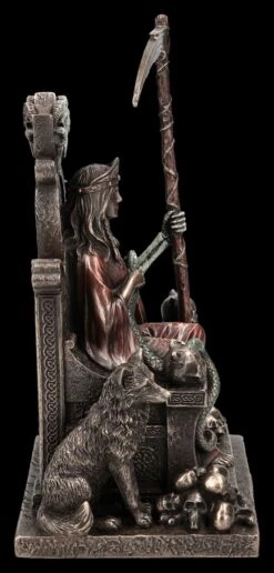 Hel Figur - Germanische Göttin Des Todes Auf Thron -Veronese 2D FS24829 Hel Figur Germanische Gottin des Todes auf Thron 4 1280x1280