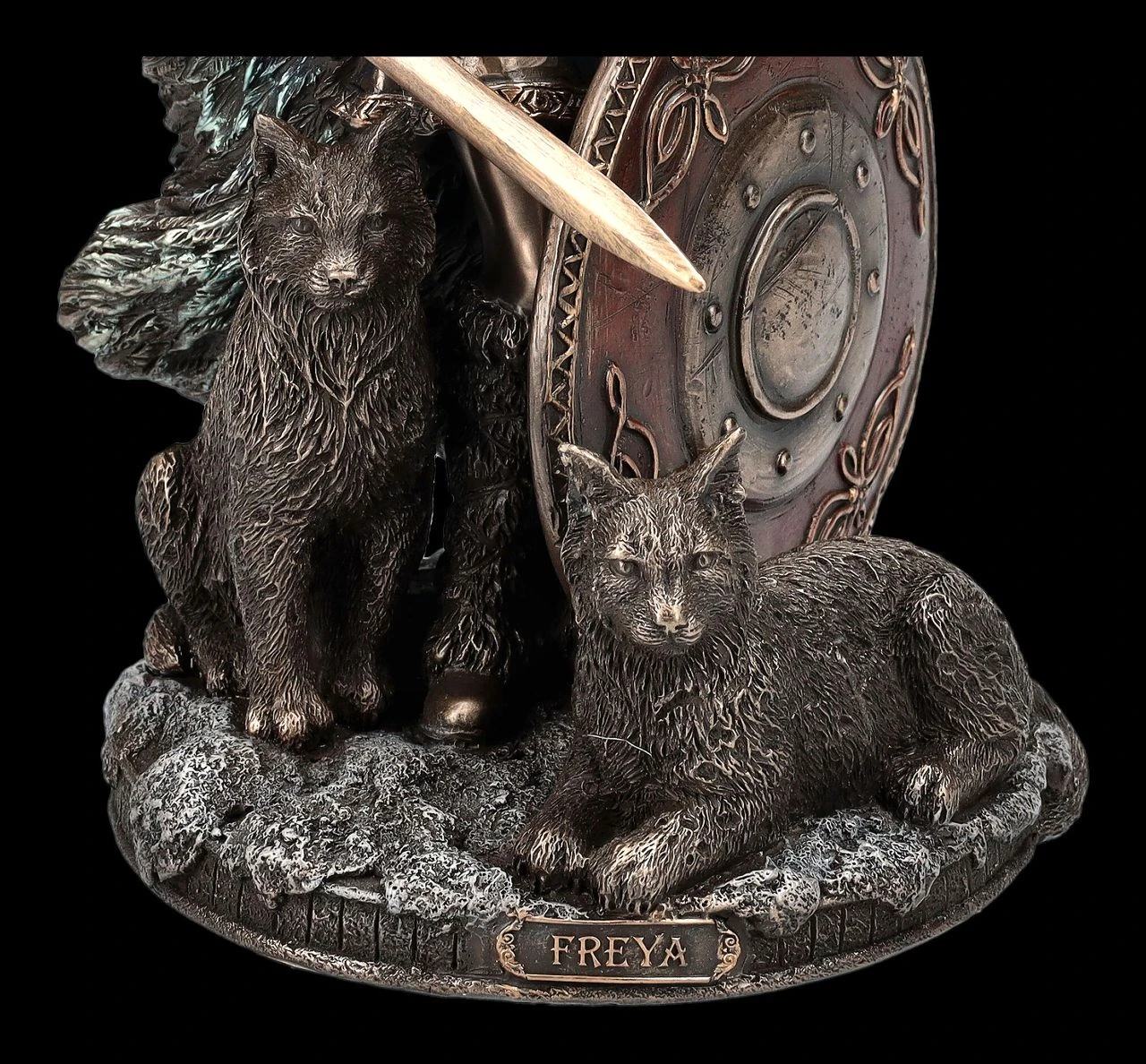 Freya Figur - Germanische Göttin als Schildmaid Freya Figur - Germanische Göttin Als Schildmaid -Veronese 2D FS24831 Freya Figur Germanische Gottin als