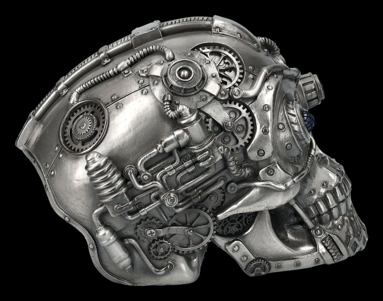 Totenkopf Steampunk - Cybertron LED Totenkopf Steampunk - Cybertron LED -Veronese 2D FS25018 Totenkopf Steampunk