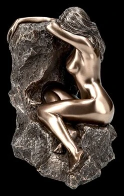 Weibliche Akt Figur - Frau Lehnt Erschöpft An Felsen -Veronese 2D FS25034 Weibliche Akt Figur Frau lehnt ersch pft an Fels 6 1280x1280