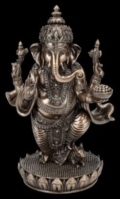 Ganesha Figur Steht Auf Ratte