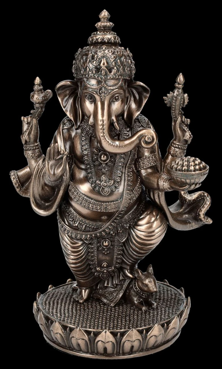Ganesha Figur steht auf Ratte Ganesha Figur Steht Auf Ratte -Veronese 2D FS25038 Ganesha figur steht auf