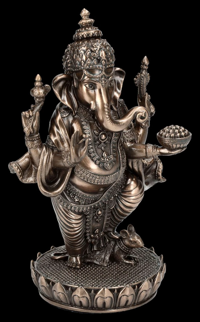 Ganesha Figur steht auf Ratte Ganesha Figur Steht Auf Ratte -Veronese 2D FS25038 Ganesha figur steht auf