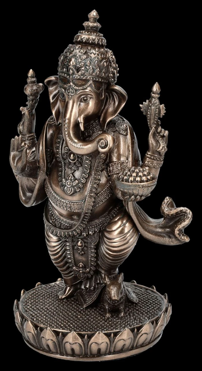 Ganesha Figur steht auf Ratte Ganesha Figur Steht Auf Ratte -Veronese 2D FS25038 Ganesha figur steht auf