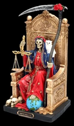 Reaper Figur - Santa Muerte Auf Thron Handbemalt -Veronese 2D FS25071 REaper Figur Santa Muerte auf Thron hanbemalt 12 1280x1280