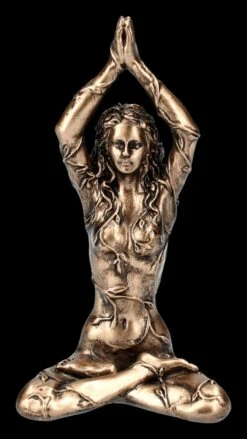 Gaia Figur - Erdgöttin In Lotus Position Mini