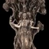 Hekate Figur - Dreifaltige Göttin Vor Lebensbaum