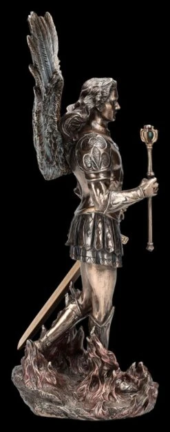 Erzengel Michael Figur - In Flammen Mit Zepter -Veronese 2D FS25085 Erzengel Michael Figur in Flammen mit Zepter 4 1280x1280