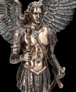 Erzengel Michael Figur - In Flammen Mit Zepter -Veronese 2D FS25085 Erzengel Michael Figur in Flammen mit Zepter 8 1280x1280