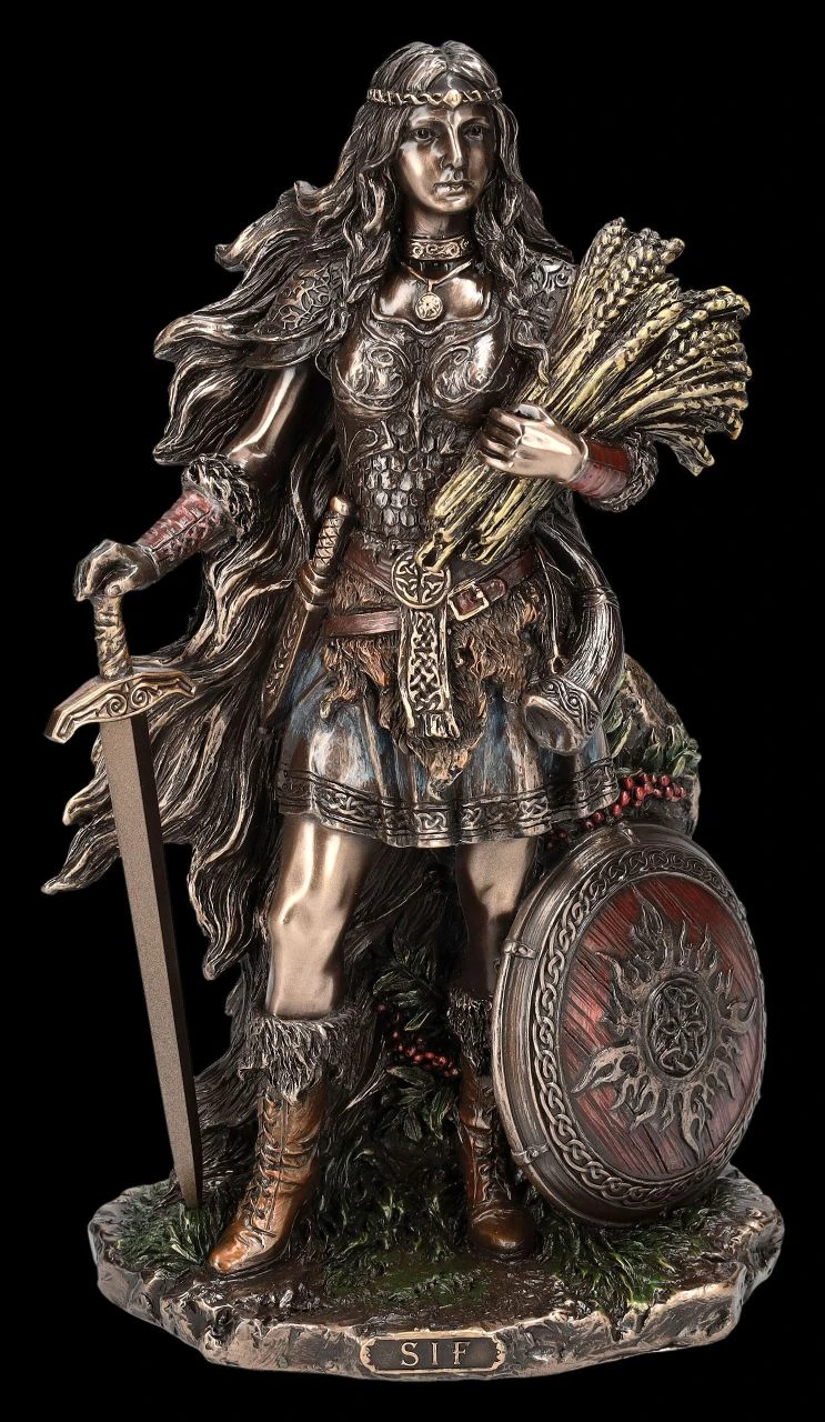Sif Figur - Germanische Göttin der Fruchtbarkeit Sif Figur - Germanische Göttin Der Fruchtbarkeit -Veronese 2D FS25086 Sif Figur Germanische G ttin der