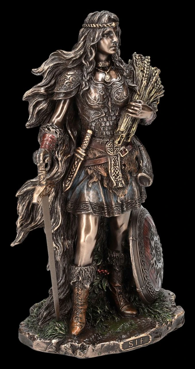 Sif Figur - Germanische Göttin der Fruchtbarkeit Sif Figur - Germanische Göttin Der Fruchtbarkeit -Veronese 2D FS25086 Sif Figur Germanische G ttin der