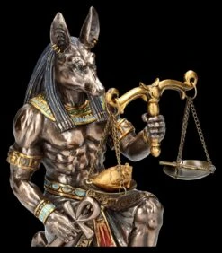 Anubis Figur Kniend - Waage Mit Herz Und Feder 6 Anubis Figur Kniend - Waage Mit Herz Und Feder -Veronese 2D FS25087 Anubis Figur kniend Waage mit Herz und Feder 11 1280x1280