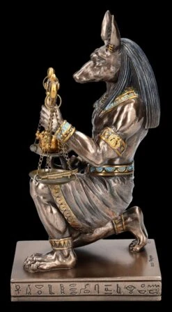Anubis Figur Kniend - Waage Mit Herz Und Feder 3 Anubis Figur Kniend - Waage Mit Herz Und Feder -Veronese 2D FS25087 Anubis Figur kniend Waage mit Herz und Feder 4 1280x1280