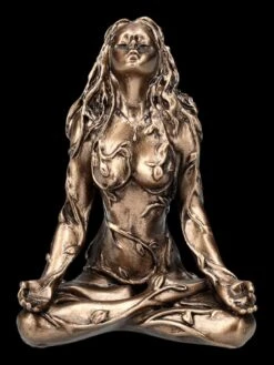 Gaia Figur - Mutter Erde In Lotus Position Mini