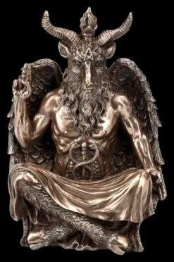 Baphomet Figur Sitzend