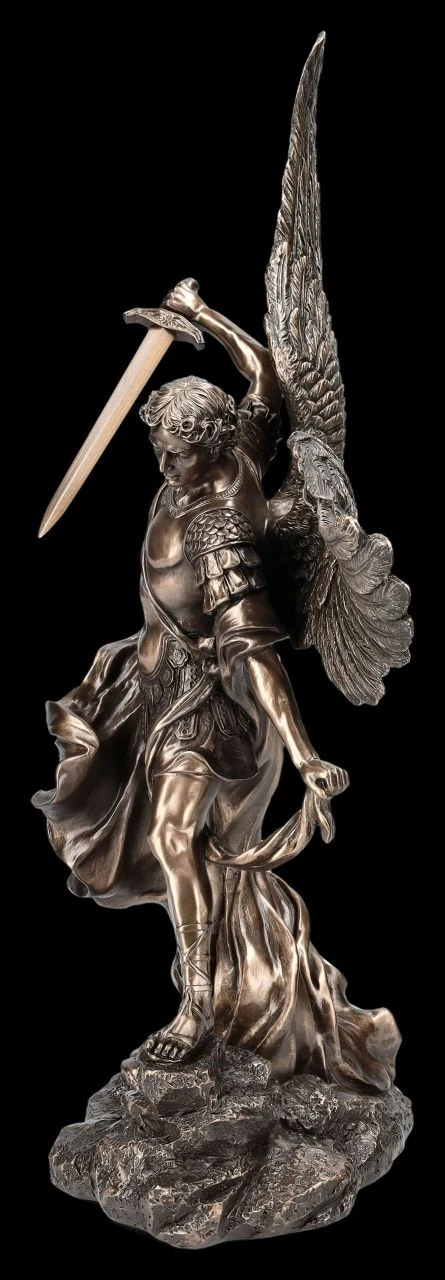 Erzengel Michael Figur holt mit Schwert aus Erzengel Michael Figur Holt Mit Schwert Aus -Veronese 2D FS25096 Erzengel Michael Figur holt mit Schwert
