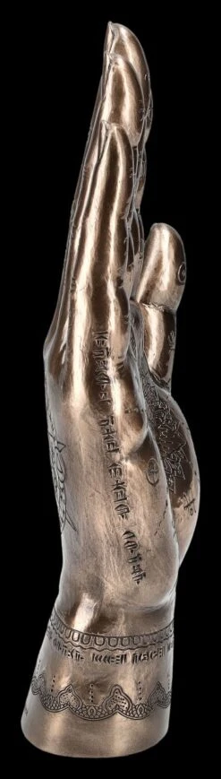 Hand Der Fatima Dekofigur Mit Symbolen -Veronese 2D FS25097 Hand der Fatima Dekofigur mit Symbolen 4 1280x1280