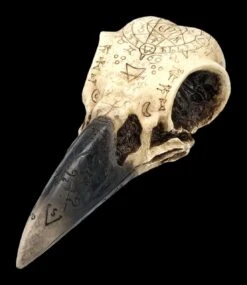 Totenkopf - Rabenschädel Mit Mytischen Symbolen -Veronese 2D FS25098 Totenkopf Rabensch del mit mystischen Symbolen 7 1280x1280