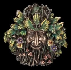 Wandrelief Greenman - Frühling Tagundnachtgleiche