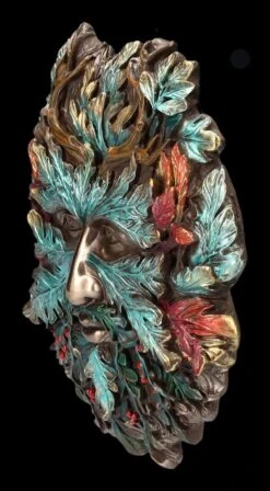 Wandrelief Greenman - Winter Sonnenwende -Veronese 2D FS25182 Wandrelief Greenman Winter Sonnenwende 3 1280x1280