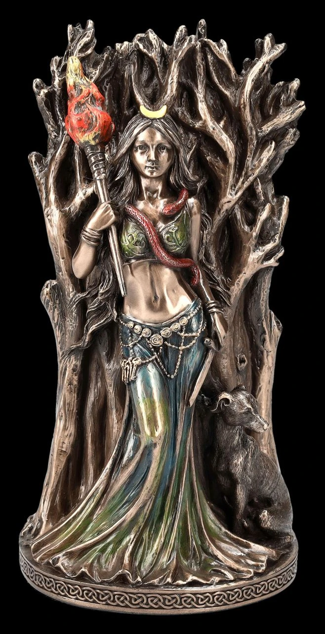 Hekate Figur - Göttin der Magie und Hexerei Hekate Figur - Göttin Der Magie Und Hexerei -Veronese 2D FS25184 Hekate Figur G ttin der Magie und