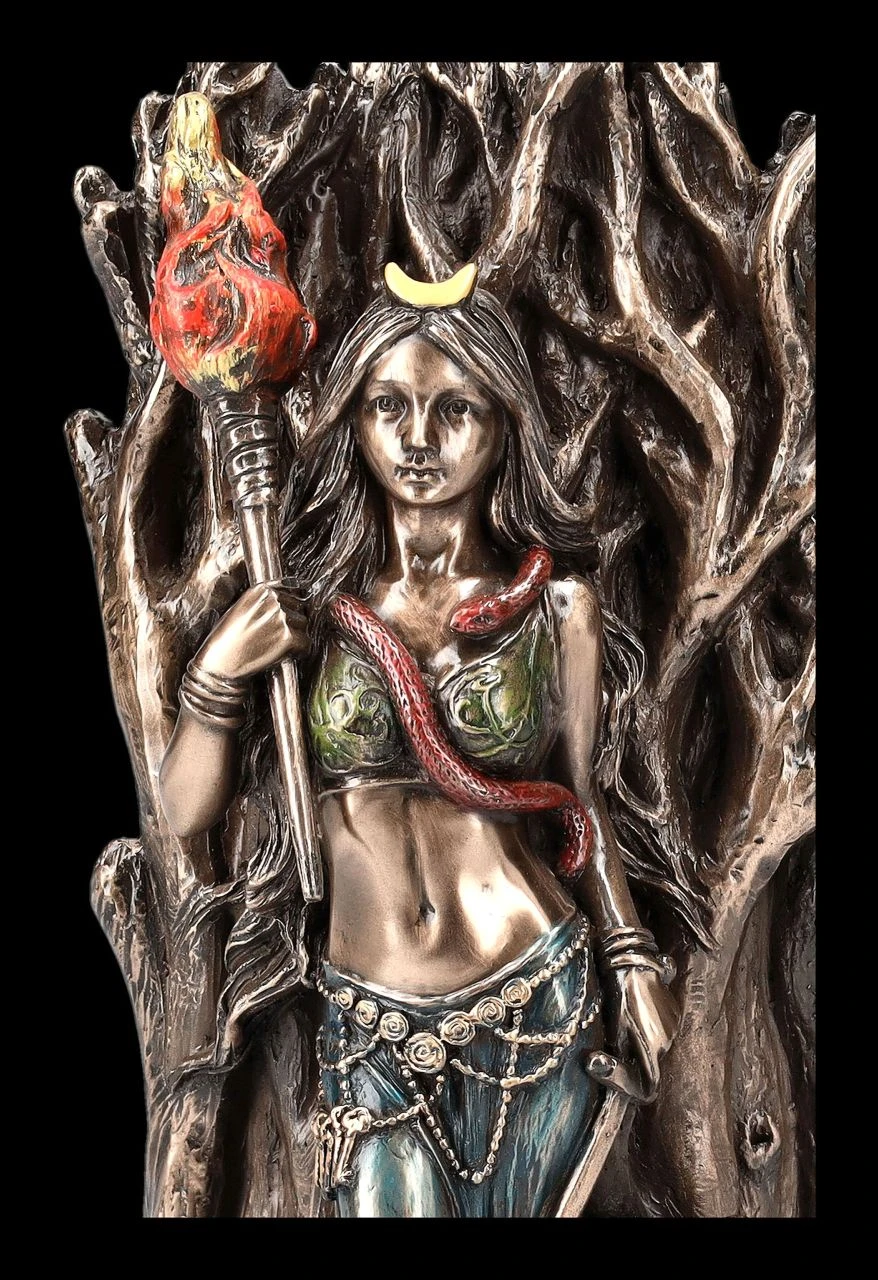 Hekate Figur - Göttin der Magie und Hexerei Hekate Figur - Göttin Der Magie Und Hexerei -Veronese 2D FS25184 Hekate Figur G ttin der Magie und