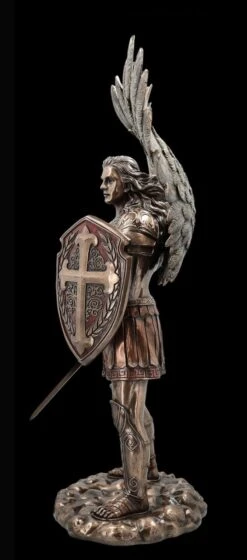 Erzengel Michael Statue In Epischer Pose -Veronese 2D FS25682 Erzengel Michael Statue in epischer Pose 2 1280x1280