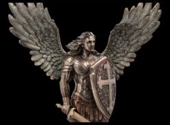 Erzengel Michael Statue In Epischer Pose -Veronese 2D FS25682 Erzengel Michael Statue in epischer Pose 9 1280x1280