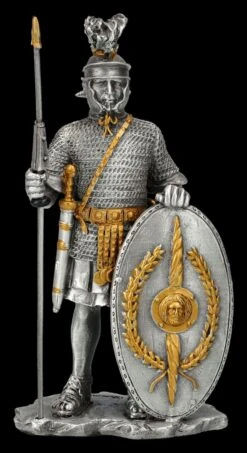 Zinnfigur - Römischer Legionär Mit Speer