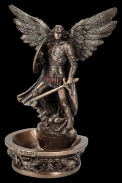 Weihwasserbecken - Erzengel Michael Mit Schild -Veronese 2D FS25848 Weihwasserbecken Erzengel Michael mit Schild 7 1280x1280