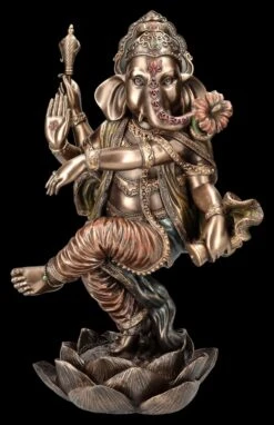Ganesha Figur XL - Hinduistischer Gott Tanzend