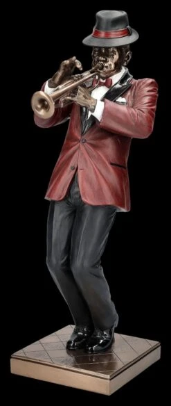 The Jazz Band Figur - Trompeter Rot