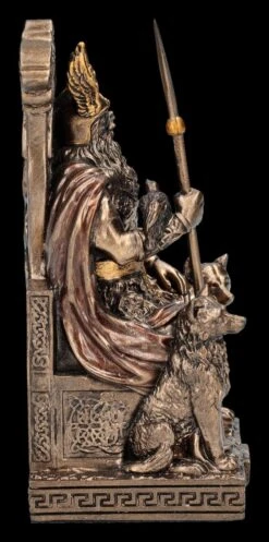 Odin Figur Klein Auf Thron Mit Wölfen 5 Odin Figur Klein Auf Thron Mit Wölfen -Veronese 2D FS25961 Odin Figur klein auf Thron mit W lfen 5 1280x1280