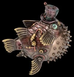 Steampunk Kugelfisch Figur - Fugu -Veronese 2D FS25967 Steampunk Kugelfisch Figur Fugu 6 1280x1280