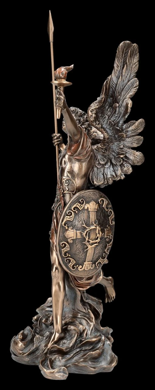 Erzengel Uriel Figur mit Fackel und Speer Erzengel Uriel Figur Mit Fackel Und Speer -Veronese 2D FS25974 Erzengel Uriel Figur mit Fackel und