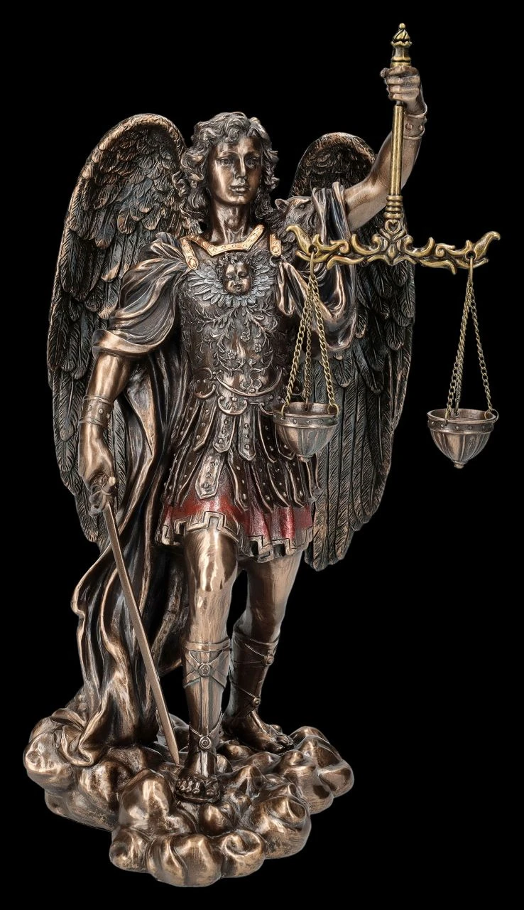 Erzengel Michael Figur mit Waage und Schwert Erzengel Michael Figur Mit Waage Und Schwert -Veronese 2D FS25975 Erzengel Michael Figur mit Waage und