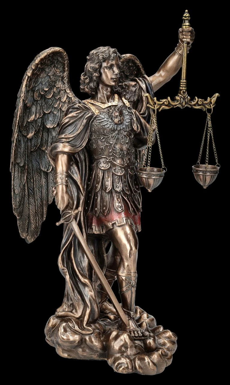Erzengel Michael Figur mit Waage und Schwert Erzengel Michael Figur Mit Waage Und Schwert -Veronese 2D FS25975 Erzengel Michael Figur mit Waage und